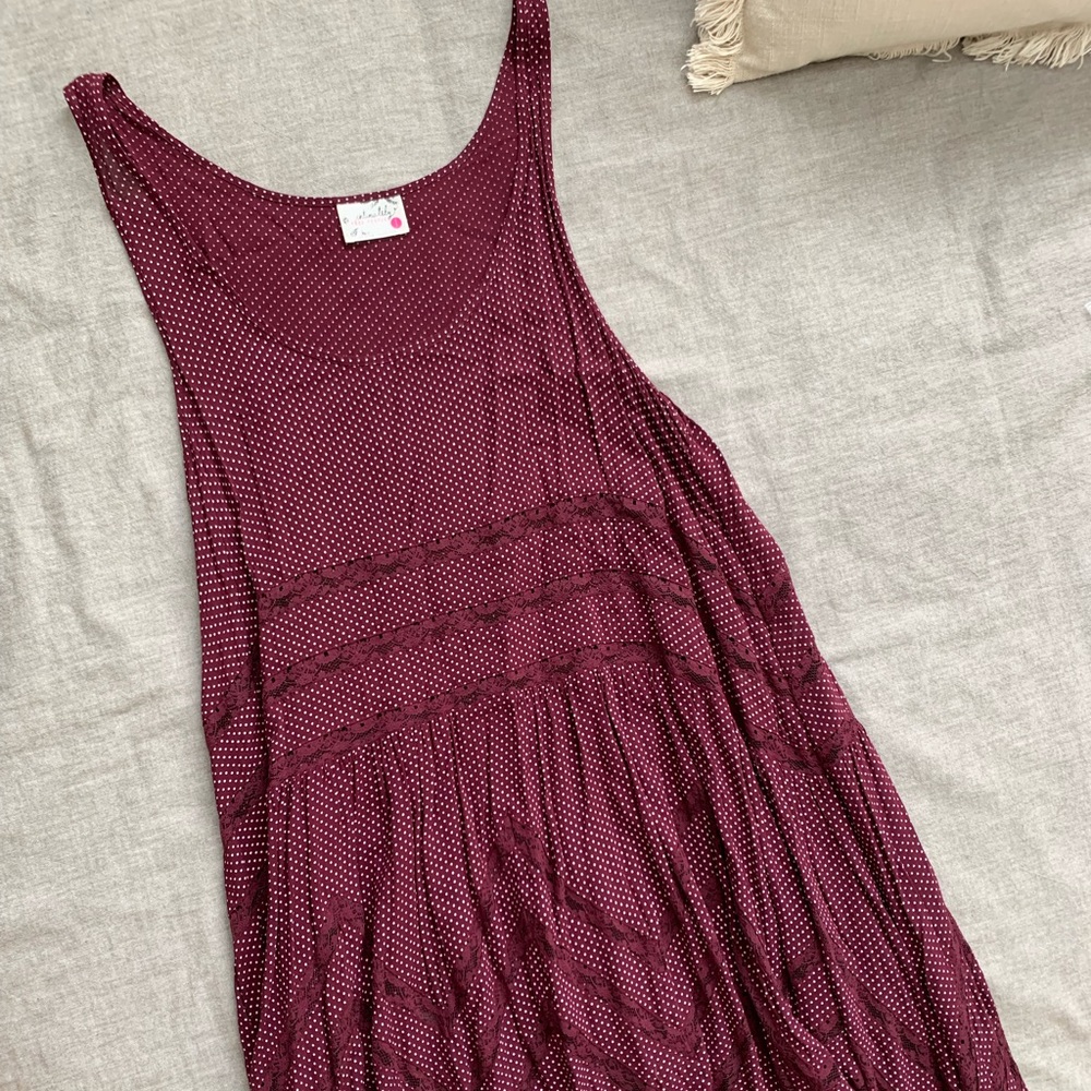 Free people tank dress - like new